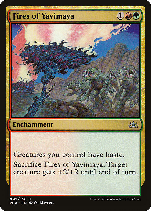 Fires of Yavimaya (Planechase Anthology #92)