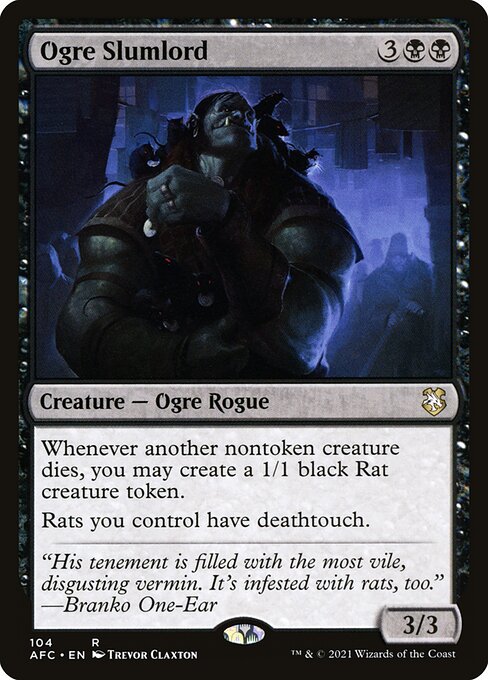 Ogre Slumlord (Forgotten Realms Commander #104)