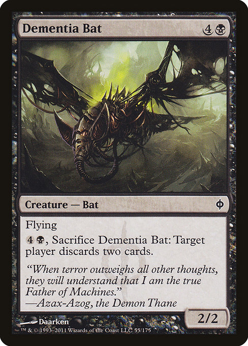 Dementia Bat (New Phyrexia #55)