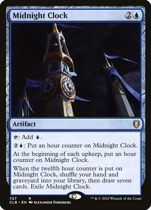 Midnight Clock (Commander Legends: Battle for Baldur's Gate #727)