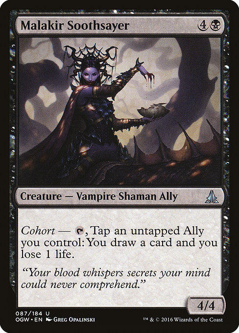 Malakir Soothsayer (Oath of the Gatewatch #87)