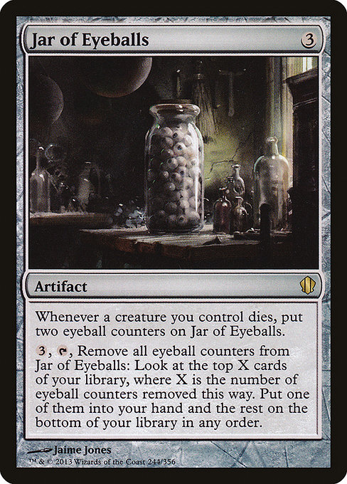 Jar of Eyeballs (c13) 244