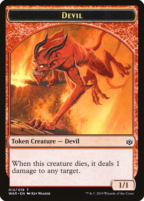 Devil (War of the Spark Tokens #12)