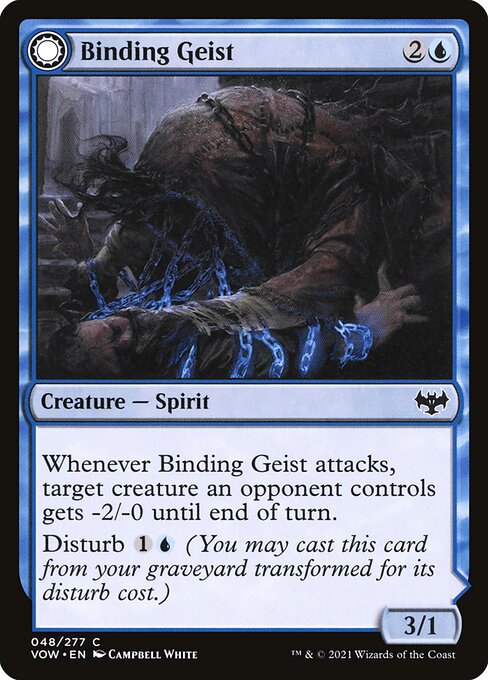 Binding Geist // Spectral Binding (Innistrad: Crimson Vow #48)