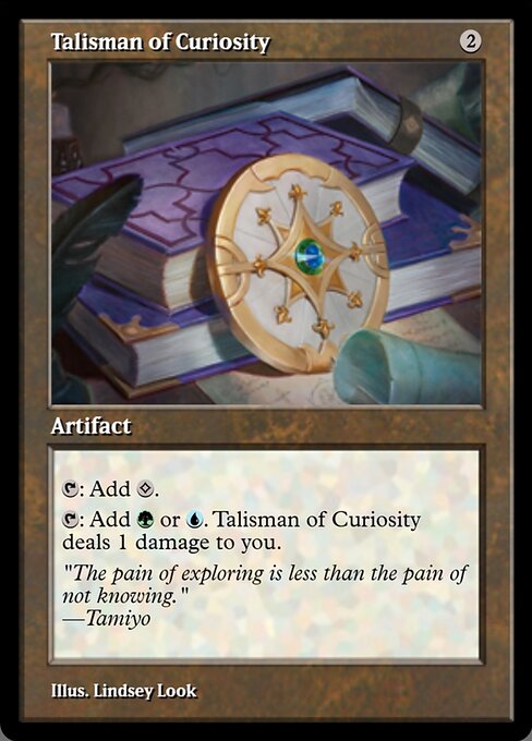 Talisman of Curiosity (Magic Online Promos #91387)