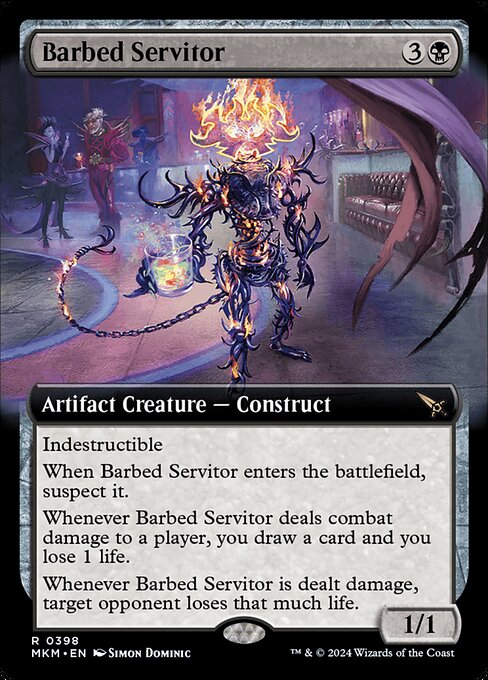 Barbed Servitor card image