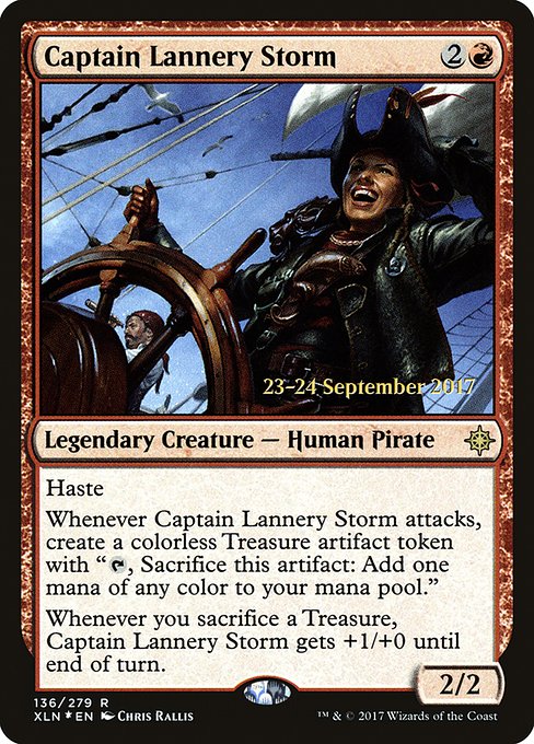 Captain Lannery Storm (Ixalan Promos #136s)