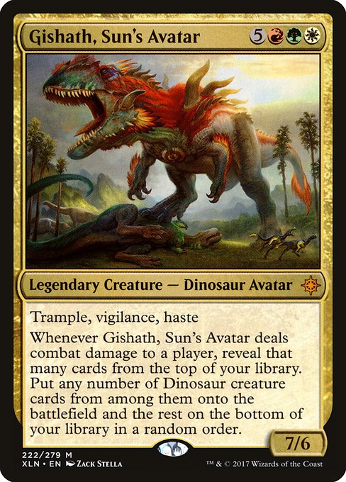 Gishath, Sun's Avatar (xln) 222