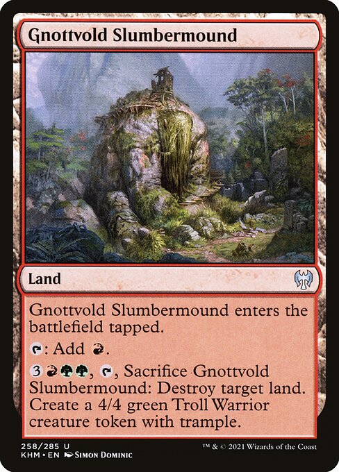 Gnottvold Slumbermound card image