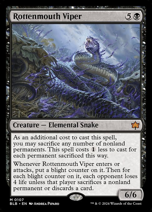 Rottenmouth Viper (blb) 107 Rottenmouth Viper (blb) 107