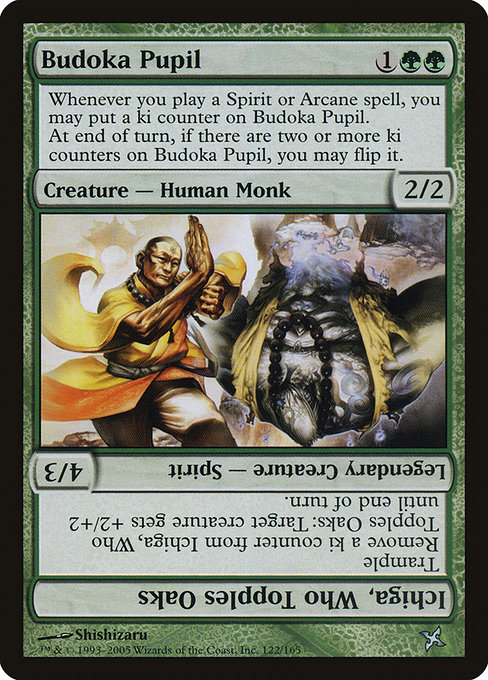 Budoka Pupil // Ichiga, Who Topples Oaks card image