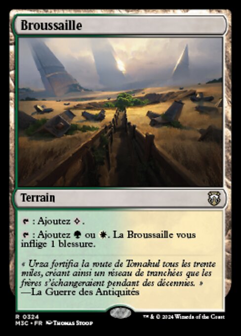 Brushland (Modern Horizons 3 Commander #324)