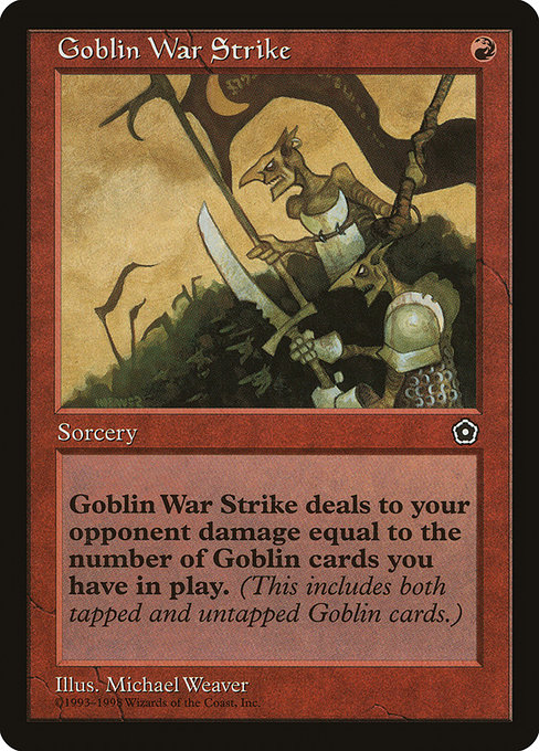 Goblin War Strike card image
