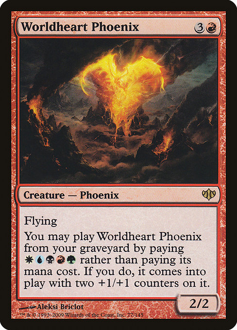 Worldheart Phoenix card image