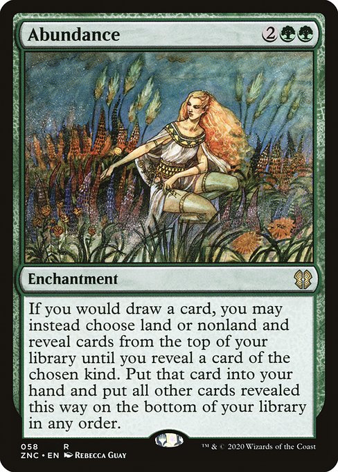 Abundance (Zendikar Rising Commander #58)