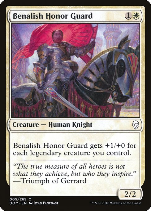Garde d'honneur bénaliane|Benalish Honor Guard