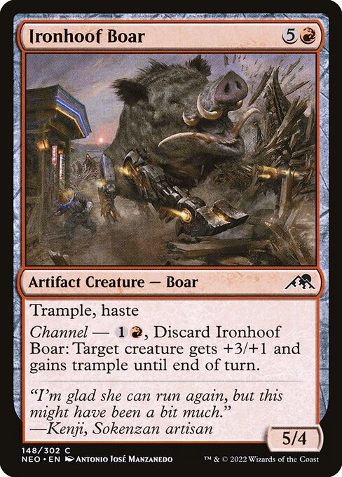 Ironhoof Boar card image