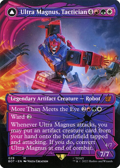 Ultra Magnus, Tactician // Ultra Magnus, Armored Carrier (bot) 29