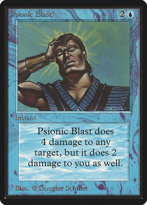 Psionic Blast (Limited Edition Beta #75)