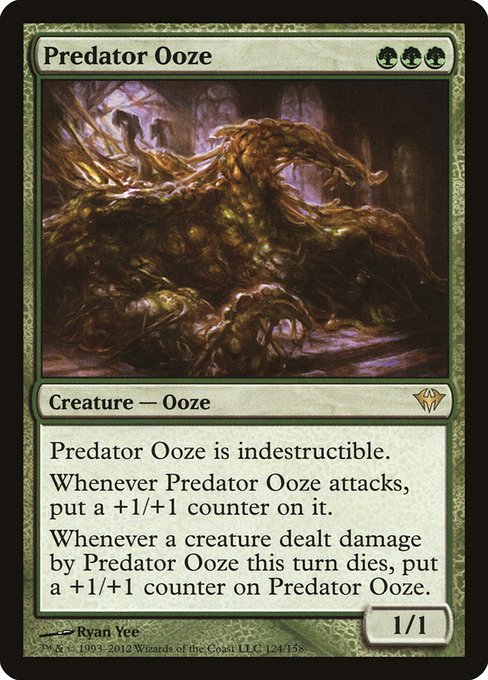Predator Ooze (Dark Ascension #124)