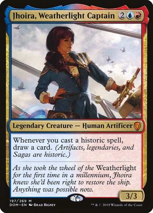 Djoïra, capitaine de l'Aquilon|Jhoira, Weatherlight Captain