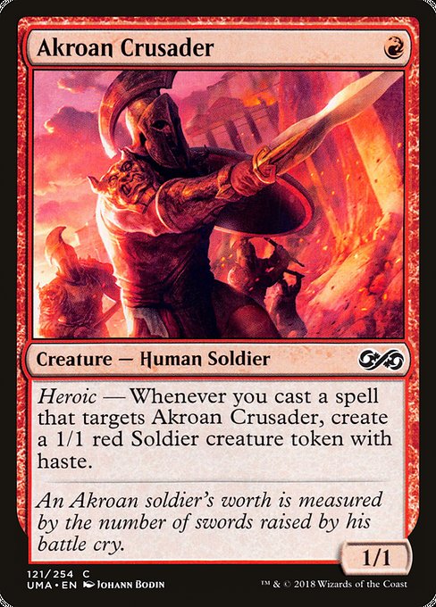 Akroan Crusader (uma) 121