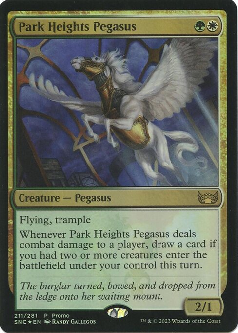 Park Heights Pegasus (Media Inserts #211)