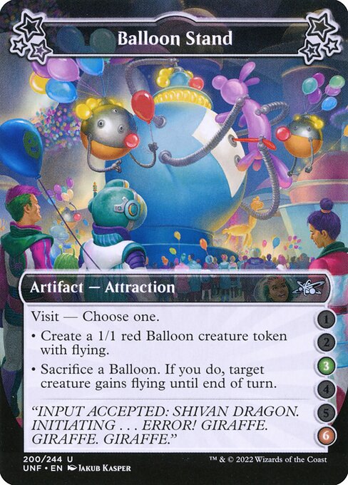 Balloon Stand (Unfinity #200b)