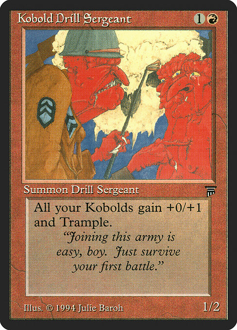 Kobold Drill Sergeant card image