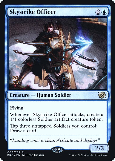 Skystrike Officer (The Brothers' War Promos #62s)