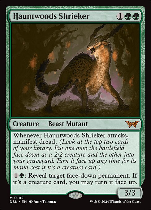 Hauntwoods Shrieker (dsk) 182 Hauntwoods Shrieker (dsk) 182