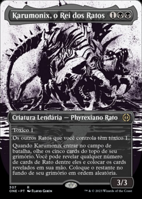 Karumonix, the Rat King (Phyrexia: All Will Be One #307)