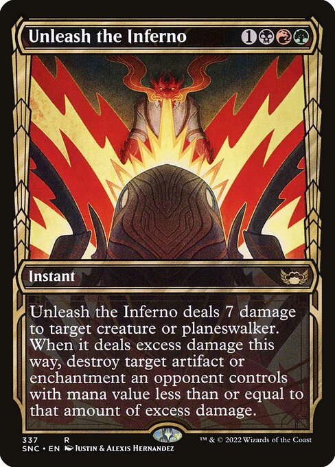Unleash the Inferno (Streets of New Capenna #337)