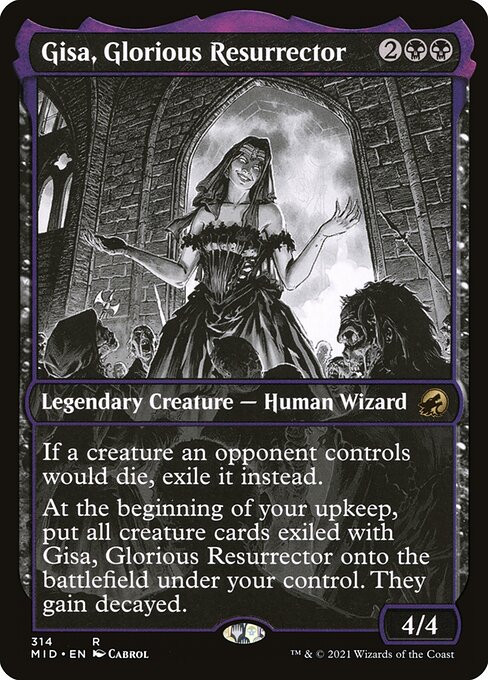 Gisa, Glorious Resurrector (Innistrad: Midnight Hunt #314)