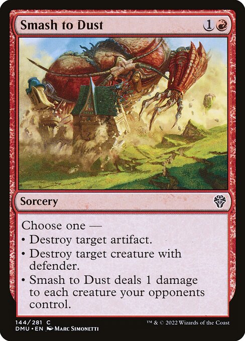 Smash to Dust (Dominaria United #144)