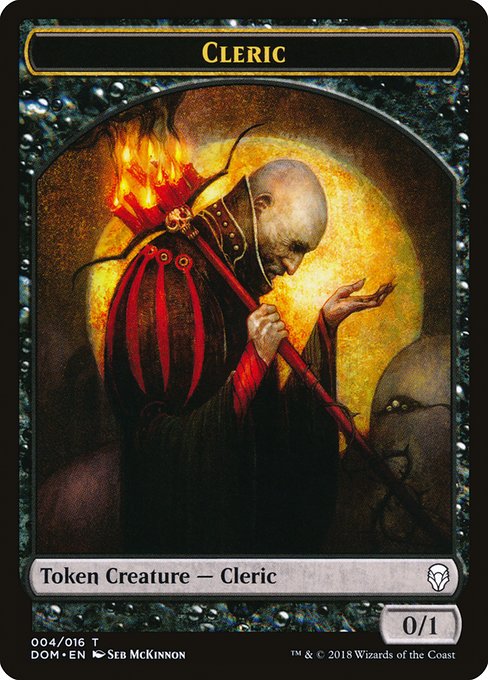 Cleric (Dominaria Tokens #4)