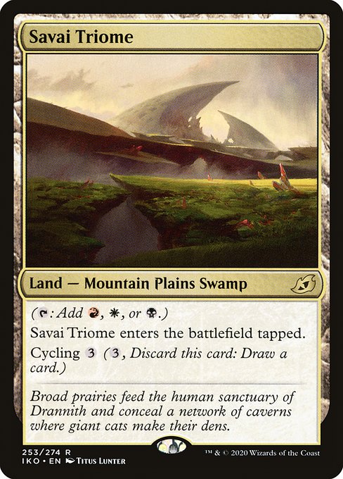 Savai Triome (Ikoria: Lair of Behemoths #253)