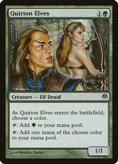 Quirion Elves (Duel Decks: Phyrexia vs. the Coalition #39)