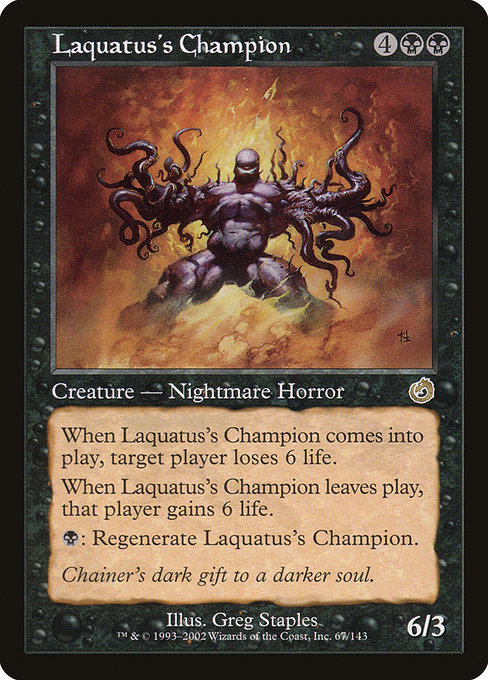 Laquatus's Champion card image
