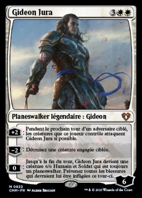 Gideon Jura (Commander Masters #822)