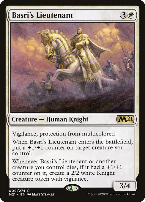 Basri's Lieutenant (Core Set 2021 #9)