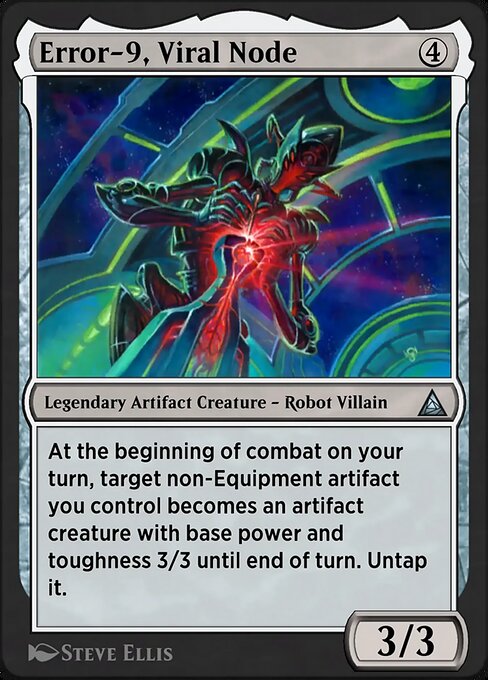 Living Brain, Mechanical Marvel magic the gathering card art