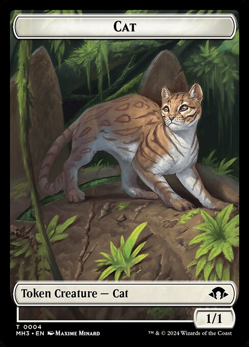 Cat (Modern Horizons 3 Tokens #4)