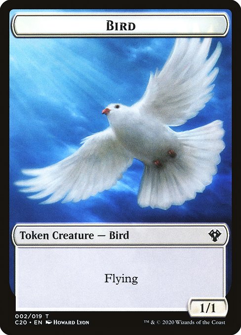 Bird (Commander 2020 Tokens #2)