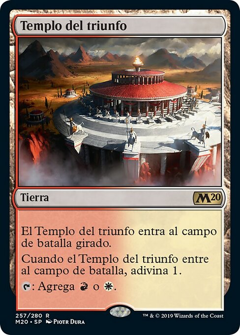 Temple of Triumph (Core Set 2020 #257)