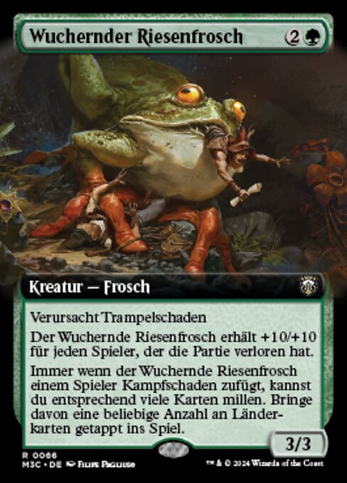 Rampant Frogantua (Modern Horizons 3 Commander #66)