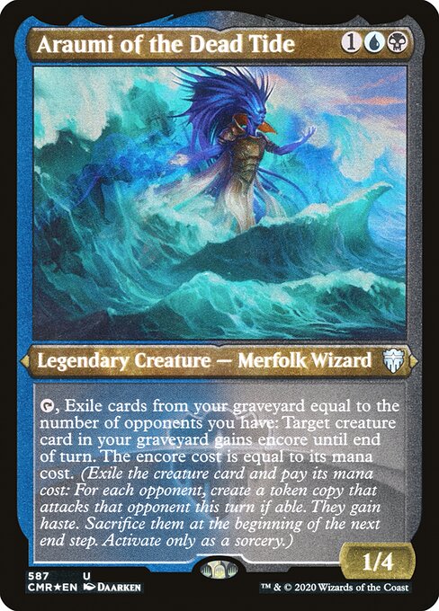 Araumi of the Dead Tide (Commander Legends #587)
