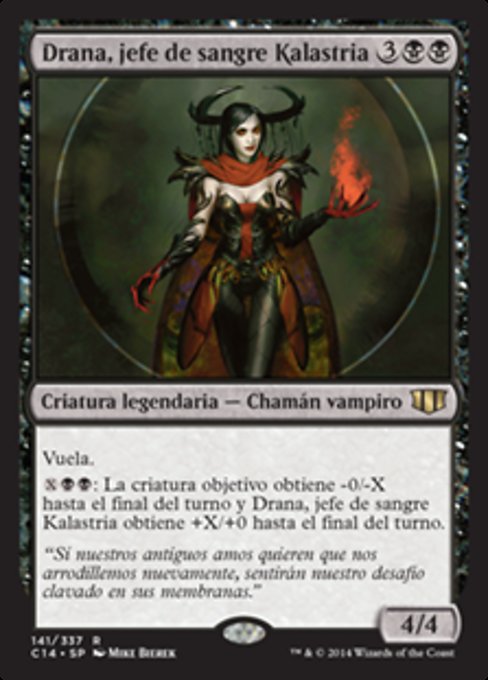 Drana, Kalastria Bloodchief (Commander 2014 #141)