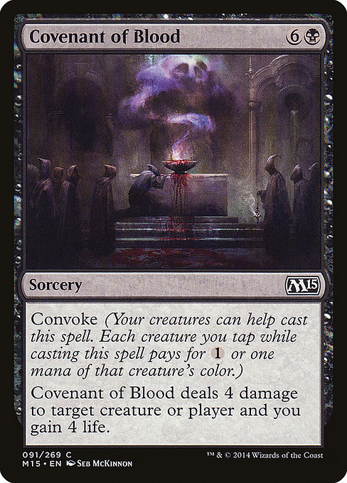 Covenant of Blood (Magic 2015 #91)