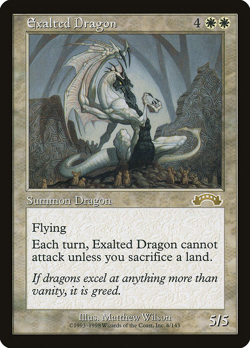 Dragon exalté|Exalted Dragon